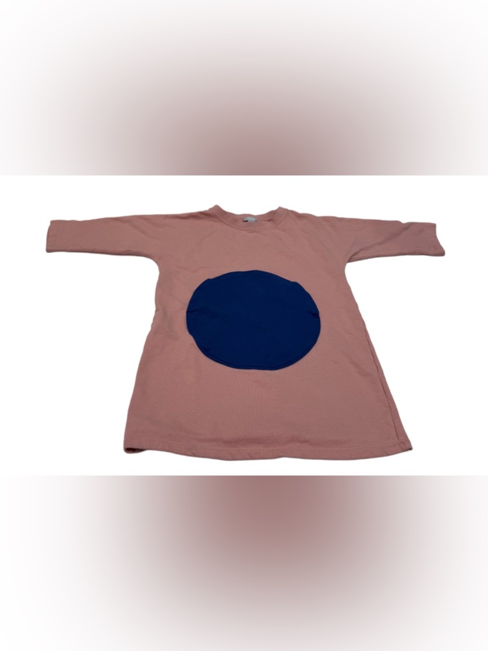 Cos Girl Dress‎ Pink Circle Blue Size 4-6